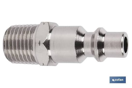 Conector Aire Rosca Macho 1-2
